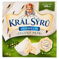 Král syrú Hermelín so zeleným korením 120 g