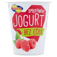 Smotanový jogurt bez éčiek malinový 135 g