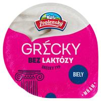 Zvolenský jogurt grécky bez laktózy biely 125 g
