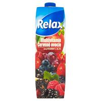 Relax Select červené ovocie multivitamín 25 % 1 l
