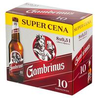 Gambrinus 10 % multipack 8 x 500 ml