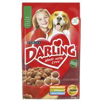 Krmivo Darling Dog mäso & zelenina 10 kg