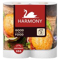 Papierové utierky Harmony Good for Food 3 vrstvové 2 x 16,5 m