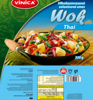 Wok Thai hlbokomrazená zeleninová zmes 350 g