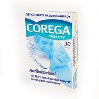 Corega antibakteriálne tabletky 30 ks
