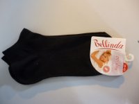 Ponožky dámske členkové In-shoe - čierna - 38