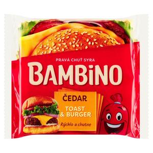 Bambino Čedar Toast &amp; Burger 130 g