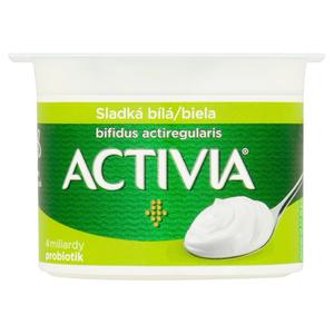 Activia jogurt sladká biela 120 g