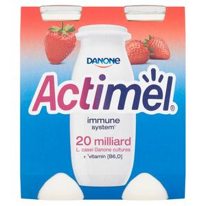 Actimel jahodový 4 x 100 g