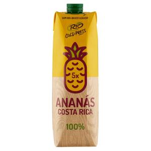 Rio fresch 100 % štava z čerstvo lisovaných ananásov 1 l