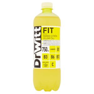 DrWitt Fit mango - citrón - zelený čaj 0,75 l