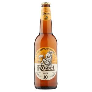Velkopopovický Kozel 10 % fľaša 0,5 l