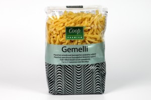 Gemelli semolinové bezvaječné COOP 400 g