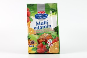 Multi vitamín instantný čaj COOP 350 g