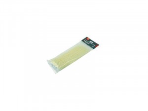 Pásky sťahovacie biele 3,6 x 200 mm 100 ks / 18 kg/
