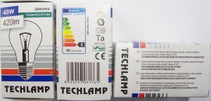Žiarovka Techlamp 40W E27 špeciálna