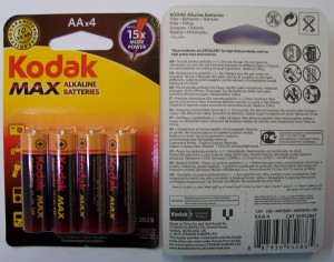 Batéria Kodak Max LR06 AA 4KS