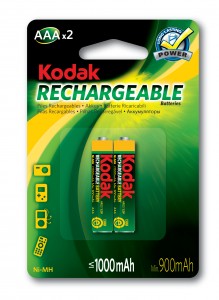 Batéria nabíjacia Kodak R 03 1000 mAH 2 ks 